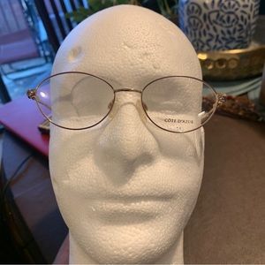 Cote D’Azur Italy CDA-90 03 C1 50-18-135 Metal Eyeglasses Frame.